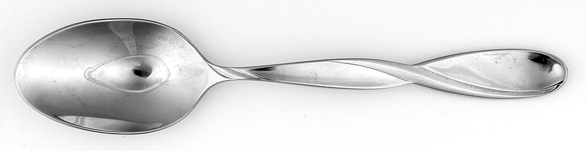Ariel (Stainless) Place/Oval Soup Spoon by Oneida Silver-1