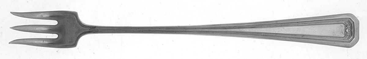 OHS307 (Nickel Silver) Cocktail/Seafood Fork by Oneida Silver-1