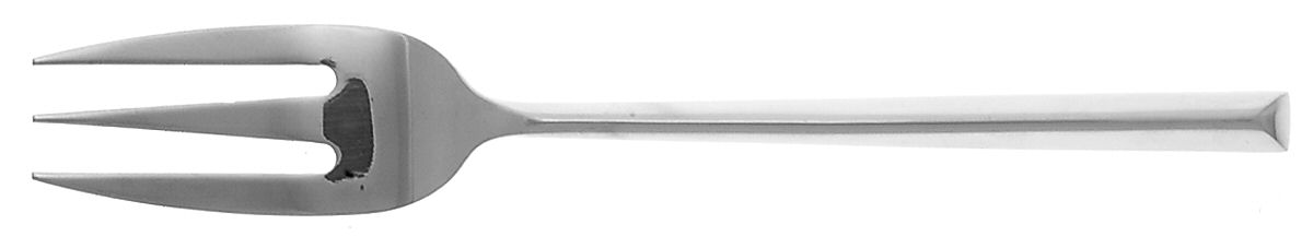 Demeter (Stainless) Medium Solid Cold Meat Serving Fork by Oneida Silver-1