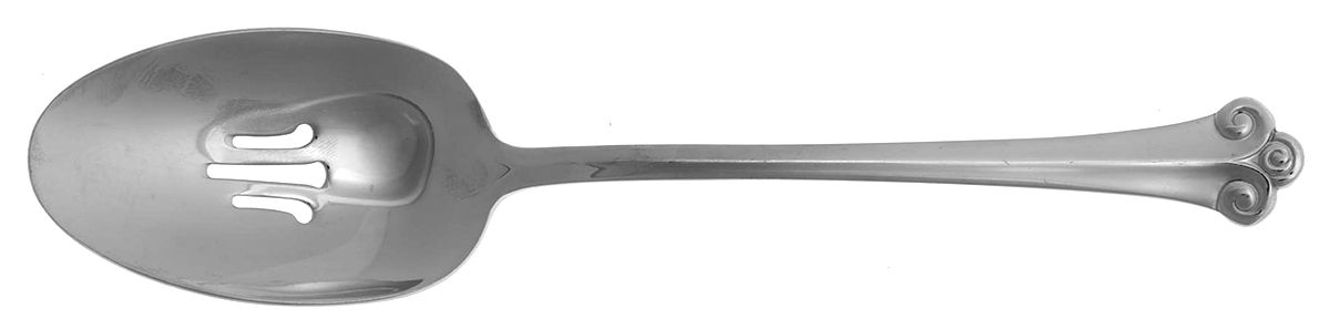 Milan (Stainless) Pierced Tablespoon (Serving Spoon) by Oneida Silver-1