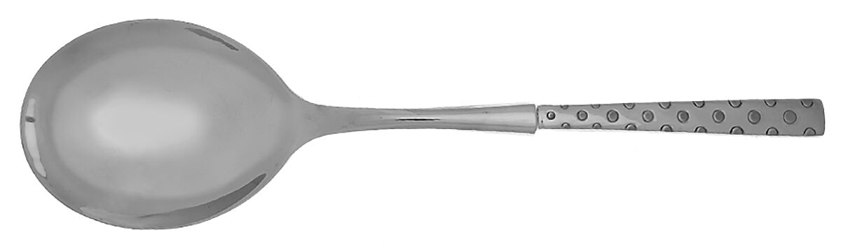 Cirque (Stainless) Casserole Spoon with Smooth Stainless Bowl HC by Oneida Silver-1