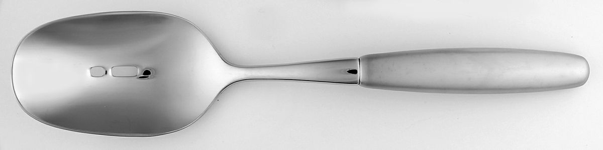 Volta (Stainless) Pierced Tablespoon (Serving Spoon) by Oneida Silver-1