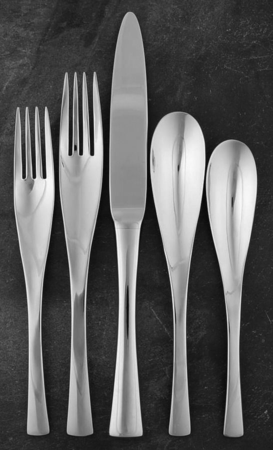 Fluence (Stainless) 5 Piece Place Setting by Oneida Silver-1