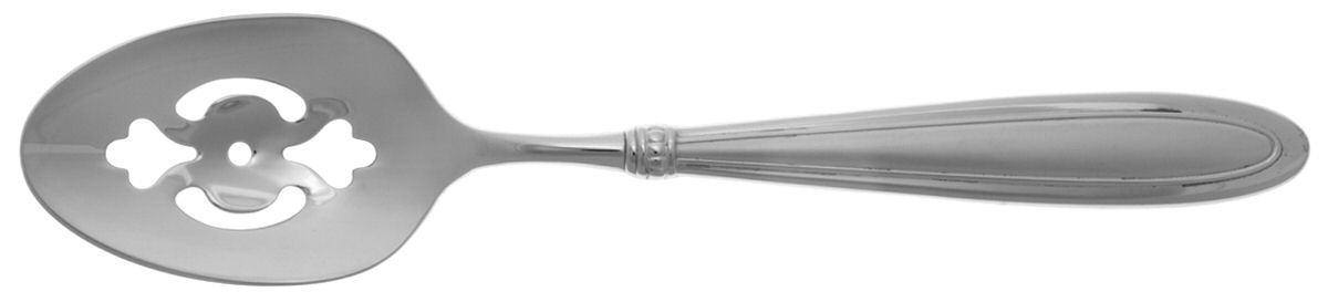 Divani (Stainless) Pierced Tablespoon (Serving Spoon) by Oneida Silver-1