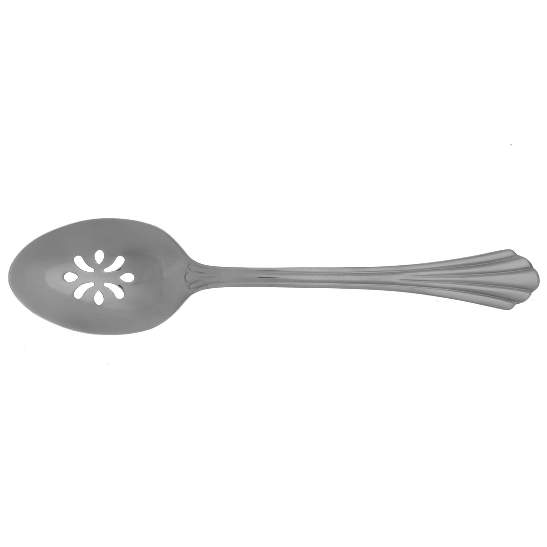 Dublin (Stainless) Pierced Tablespoon (Serving Spoon) by Oneida Silver-1