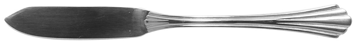 Dublin (Stainless) Flat Handle Master Butter Knife by Oneida Silver-1