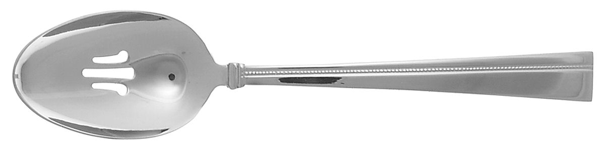 Perspective (Stainless) Pierced Tablespoon (Serving Spoon) by Oneida Silver-1