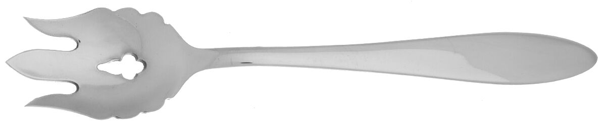 Luann (Stainless) Vegetable Serving Fork Solid  HC by Oneida Silver-1