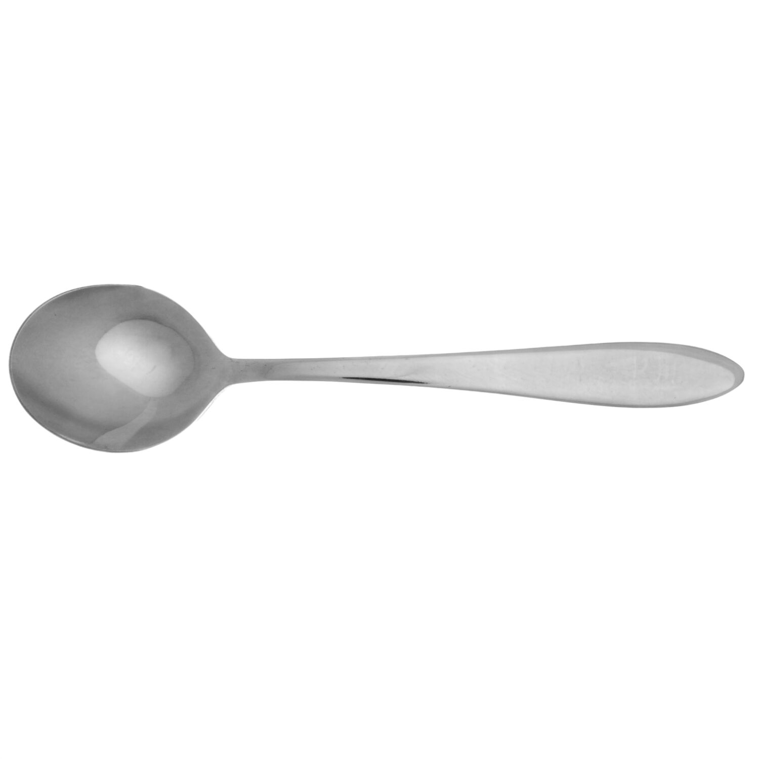 Luann (Stainless) Round Bowl Soup Spoon (Cream Soup) HC by Oneida Silver-1