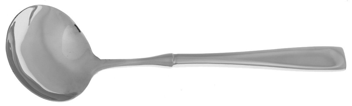 Moda (Stainless) Gravy Ladle with No Spout Stainless Bowl HC by Oneida Silver-1