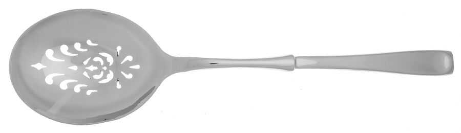 Moda (Stainless) Casserole Spoon with Pierced Stainless Bowl HC by Oneida Silver-1