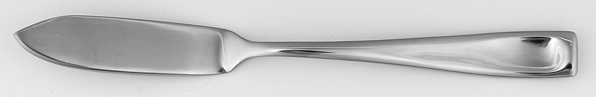 Moda (Stainless) Flat Handle Master Butter Knife by Oneida Silver-1