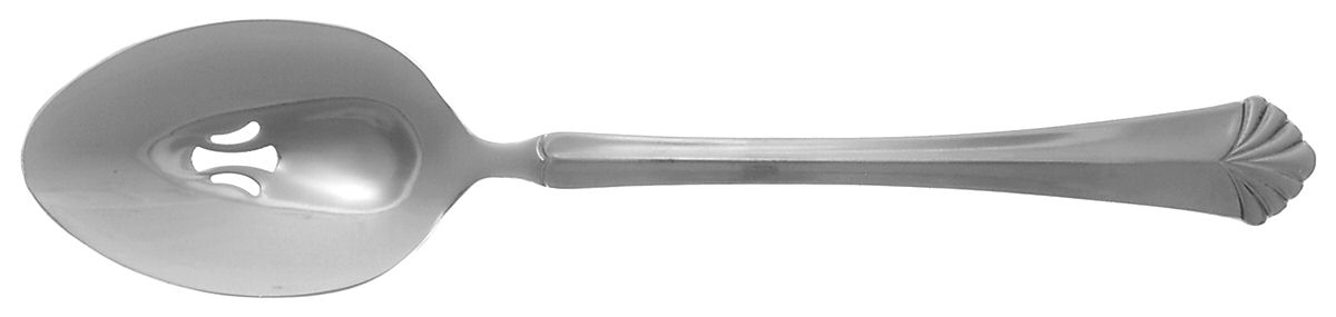 Julianna (Stainless) Pierced Tablespoon (Serving Spoon) by Oneida Silver-1
