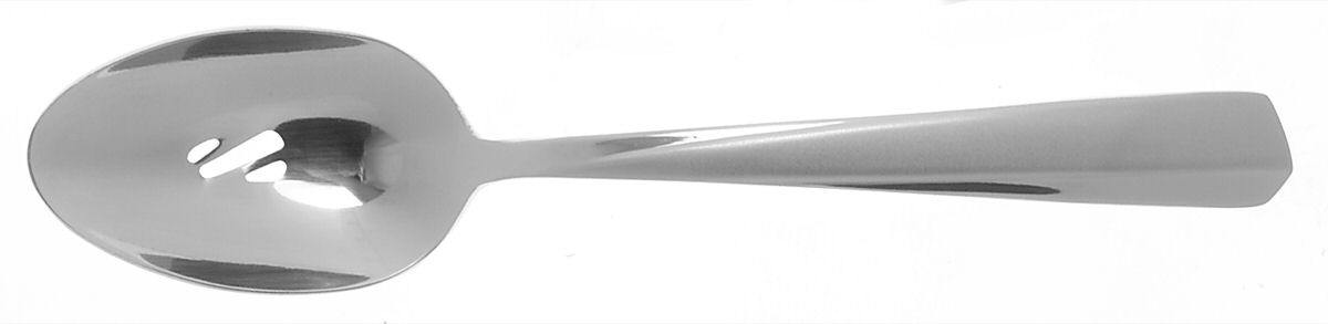 Linnea (Stainless) Pierced Tablespoon (Serving Spoon) by Oneida Silver-1