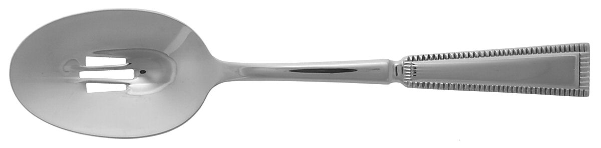 Palisade (Stainless) Pierced Tablespoon (Serving Spoon) by Oneida Silver-1