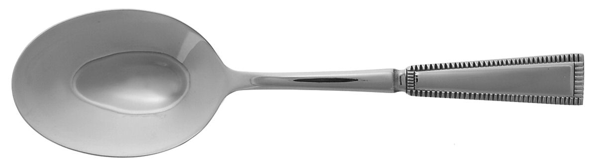 Palisade (Stainless) Solid Smooth Casserole Spoon by Oneida Silver-1
