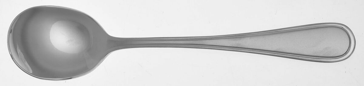 Accord (Stainless) Round Bowl Soup Spoon (Cream Soup) HC by Oneida Silver-1