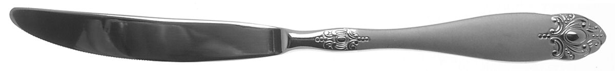 Brooch (Stainless) Modern Solid Knife by Oneida Silver-1