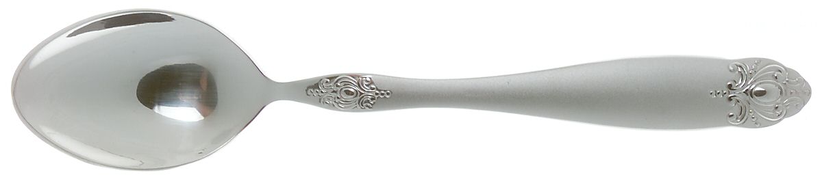 Brooch (Stainless) Place/Oval Soup Spoon by Oneida Silver-1