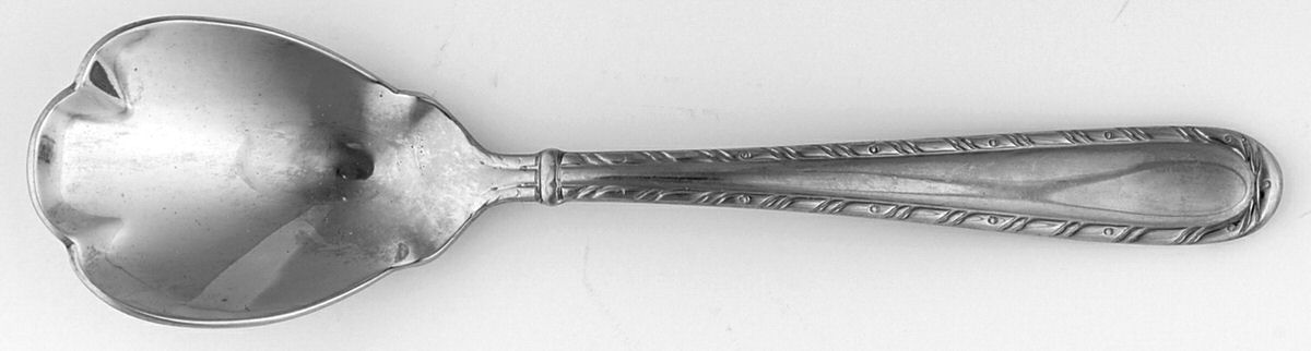 Vail (Stainless) Sugar Shell Spoon by Oneida Silver-1
