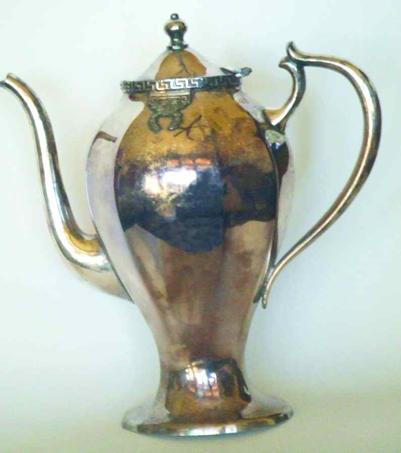 511 (Silverplate, Hollowware) Silverplate Coffee Pot by Oneida Silver-1