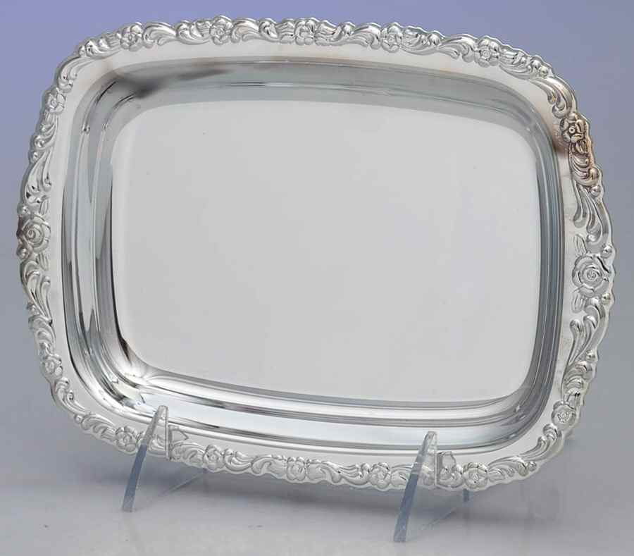 Silverplate Hollowware Silverplate Cranberry Dish by Oneida Silver-1