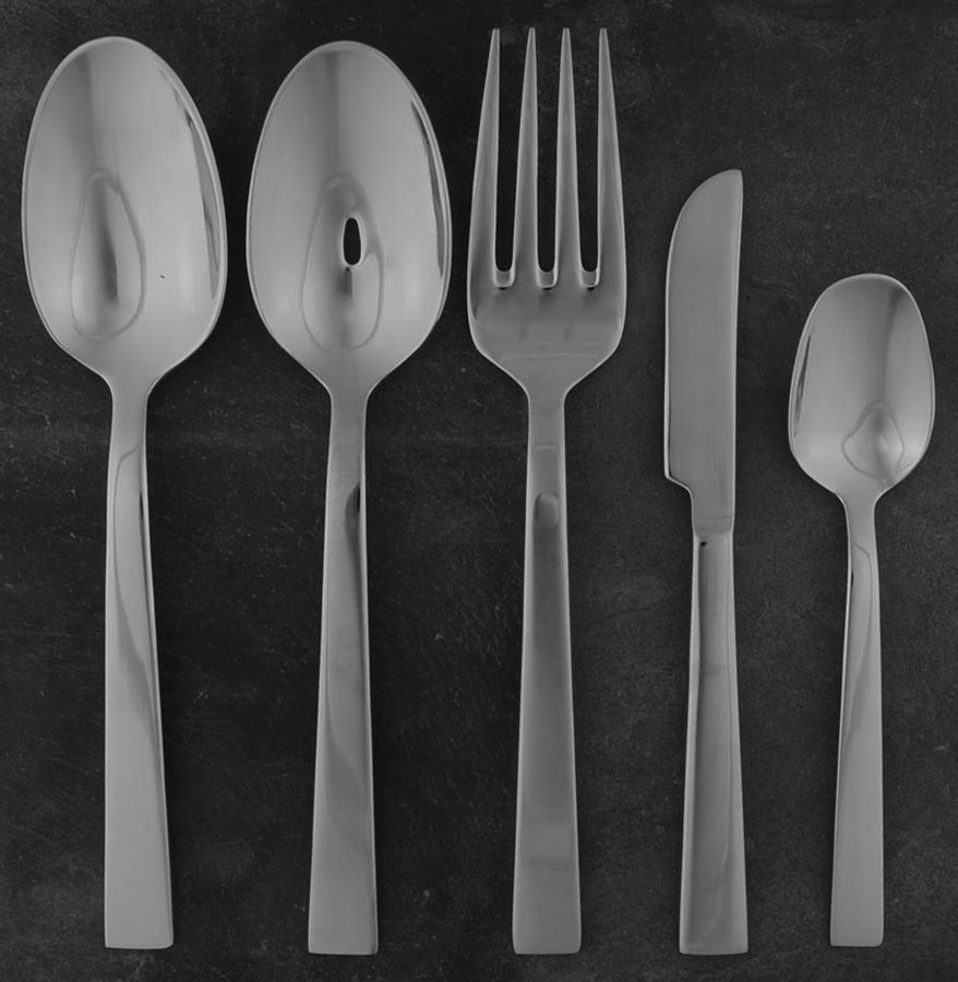 Aero (Stainless) 5 Piece Hostess Set by Oneida Silver-1