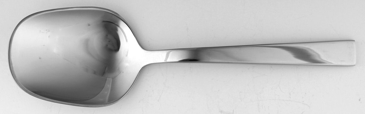 Aero (Stainless) Solid Smooth Casserole Spoon by Oneida Silver-1