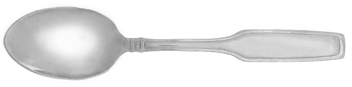 Danforth (Stainless) Teaspoon by Oneida Silver-1