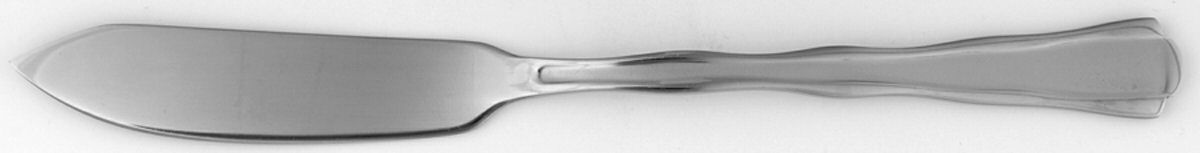 Panorama (Stainless) Flat Handle Master Butter Knife by Oneida Silver-1