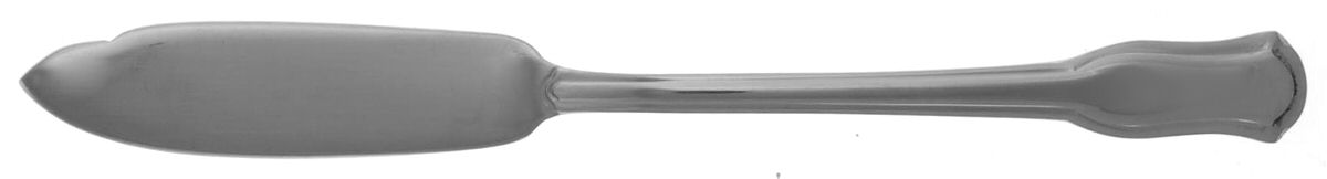 Jamison (Stainless) Flat Handle Master Butter Knife by Oneida Silver-1