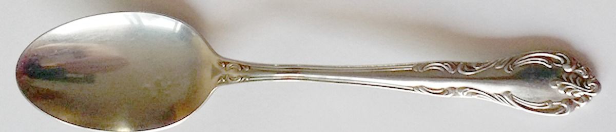 Heather (Stainless) Teaspoon by Oneida Silver-1