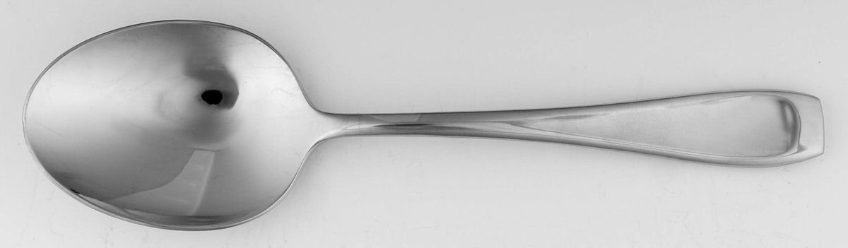 Lagen (Stainless) Solid Smooth Casserole Spoon by Oneida Silver-1