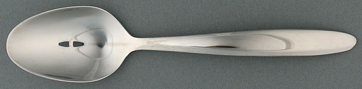 Glissade (Stainless) Pierced Tablespoon (Serving Spoon) by Oneida Silver-1