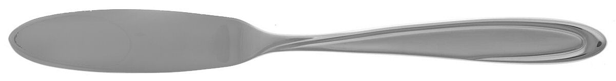 Velour (Stainless) Flat Handle Master Butter Knife by Oneida Silver-1
