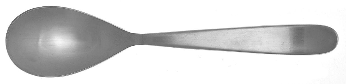 Hallendale Brushed (Stainless) Teaspoon by Oneida Silver-1