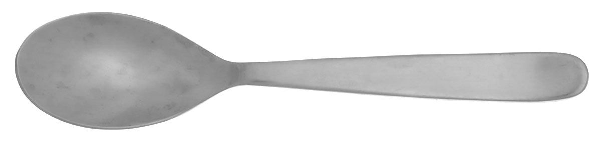 Hallendale Brushed (Stainless) Place/Oval Soup Spoon by Oneida Silver-1