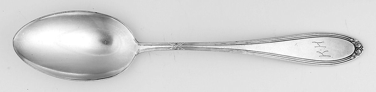 OKA5 (Silverplate) Place/Oval Soup Spoon by Otto Kaltenback (OKA)-1