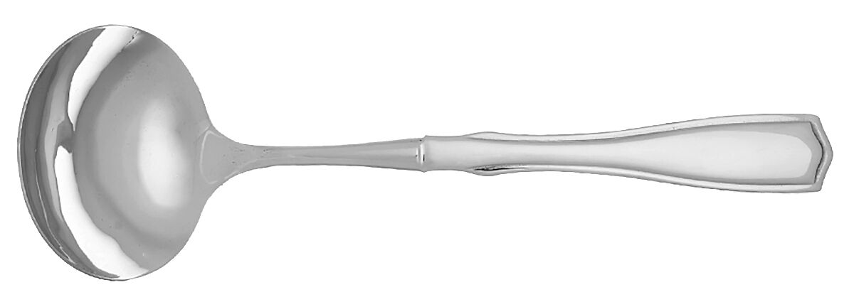 Carolina (Stainless) Gravy Ladle with No Spout Stainless Bowl HC by Oneida Silver-1