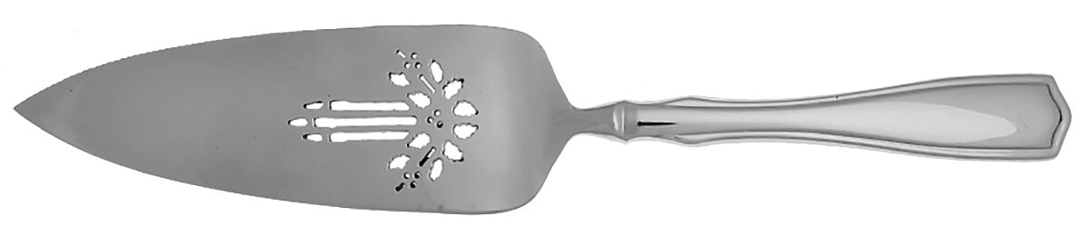 Carolina (Stainless) Pierced Holiday Pie Server Stainless Blade HC by Oneida Silver-1