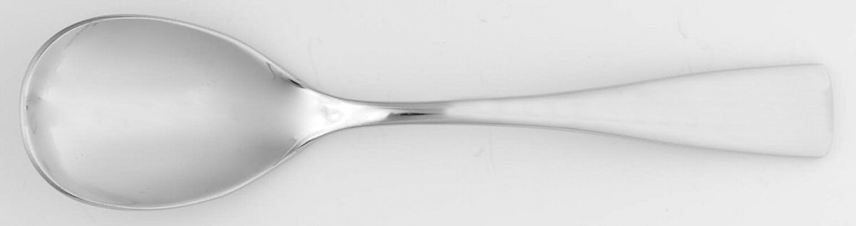 Curva (Stainless) Sugar Spoon by Oneida Silver-1