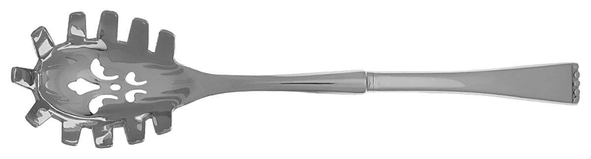 Classic Pearl (Stainless) Pasta Server with Stainless Bowl HC by Oneida Silver-1