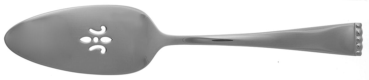 Classic Pearl (Stainless) Pierced All Stainless Pie Server by Oneida Silver-1