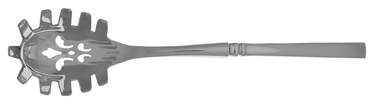 Shaker (Stainless) Pasta Server with Stainless Bowl HC by Oneida Silver-1