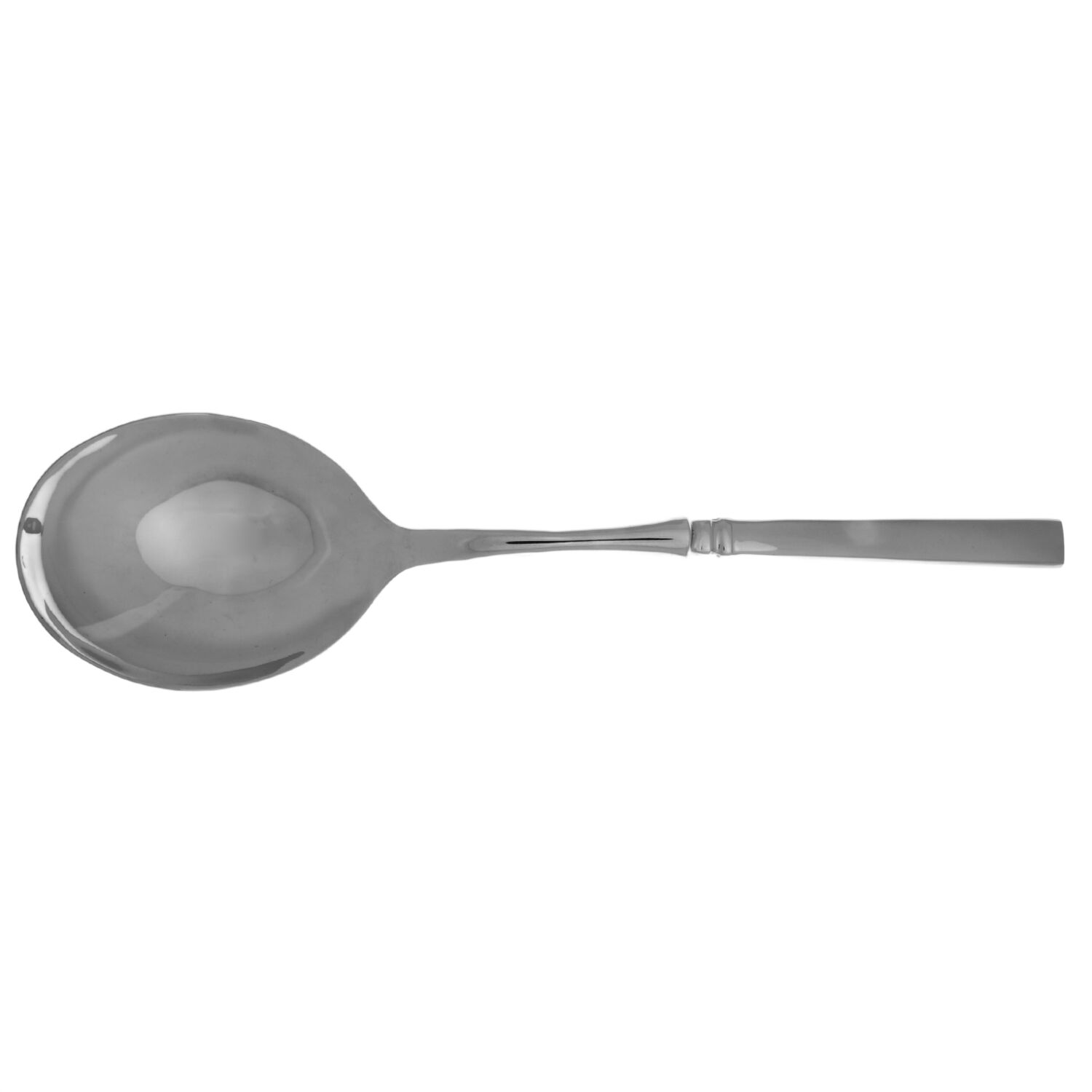 Shaker (Stainless) Casserole Spoon with Smooth Stainless Bowl HC by Oneida Silver-1