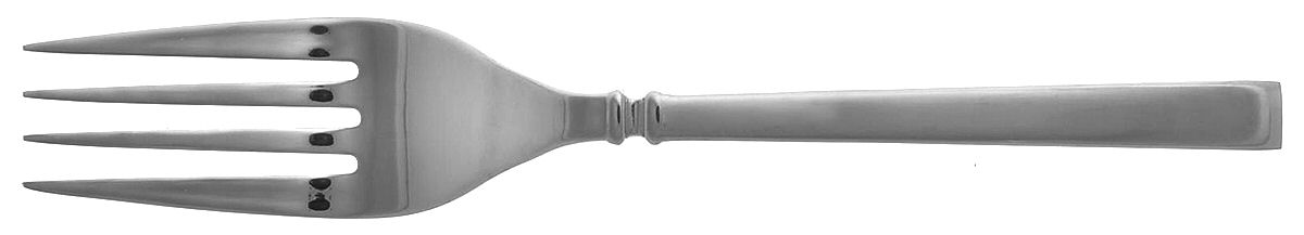 Shaker (Stainless) Solid Serving Fork by Oneida Silver-1