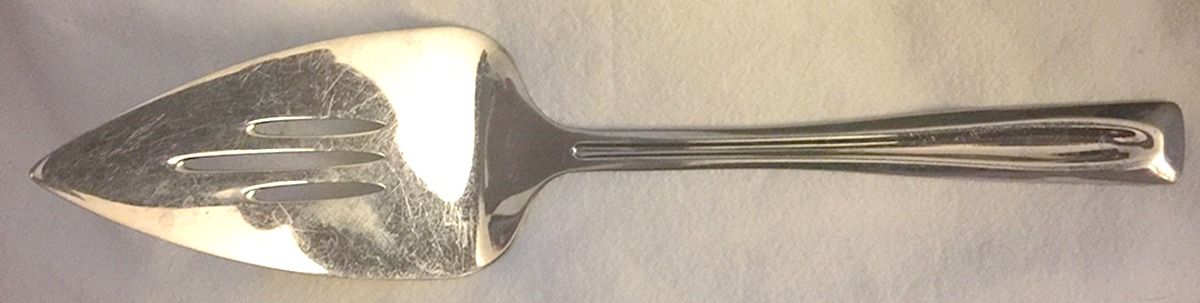 OHS342 (Stainless) Pierced All Stainless Pie Server by Oneida Silver-1