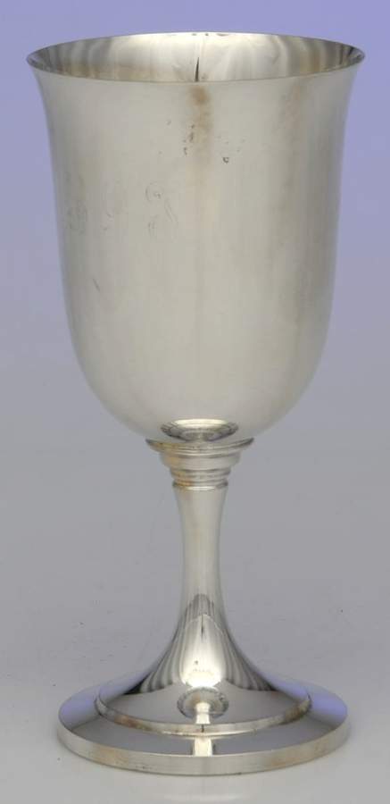 OHS344 (Silverplate, Hollowware) Water Goblet by Oneida Silver-1