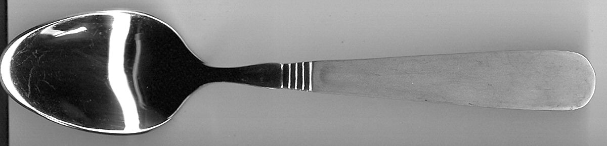 Ohs345 (Stainless) Place/Oval Soup Spoon by Oneida Silver-1