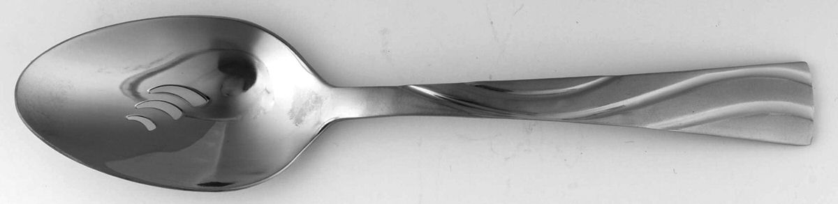Windance (Stainless) Pierced Tablespoon (Serving Spoon) by Oneida Silver-1